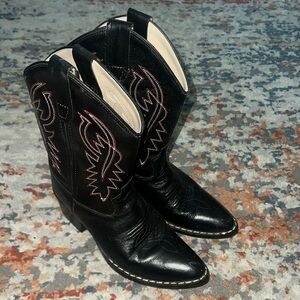 Leather Cowboy Boot Perfect Condition